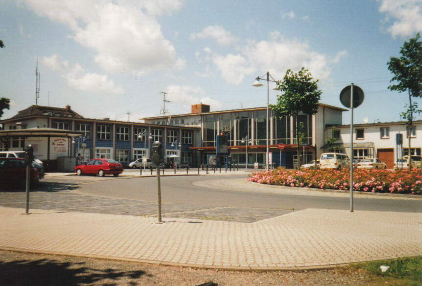 Bahnhof in Sangerhausen, Quelle wikipedia